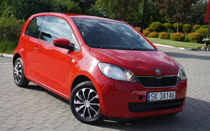 Skoda Citigo cena 15999 przebieg: 210000, rok produkcji 2016 z Katowice małe 211